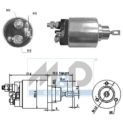 [46130] Magnetschalter, Starter