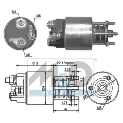 [46110] Magnetschalter, Starter