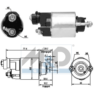 [46173] Magnetschalter, Starter