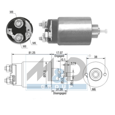 [46082] Magnetschalter, Starter