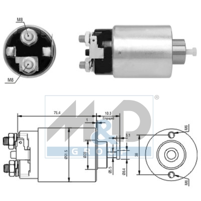 [46178] Magnetschalter, Starter