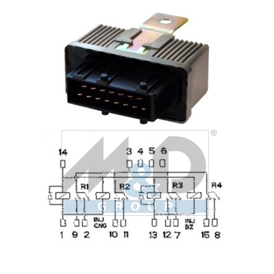 [73240100] Relais, Kraftstoffpumpe