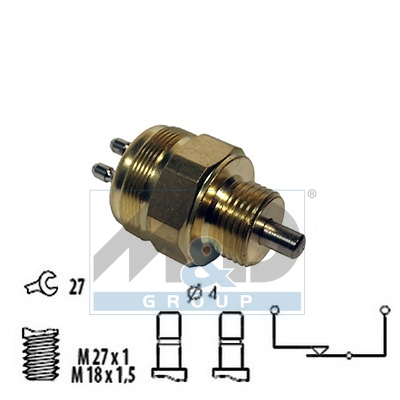 [36020] Schalter, Rückfahrleuchte
