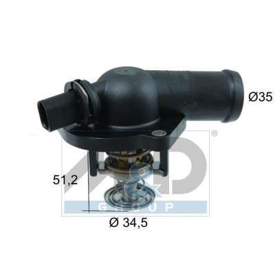 [92730] Thermostat, Kühlmittel