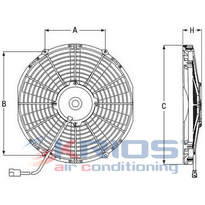[K91063] Ventilator 24V 