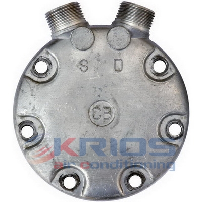 [K24008] Zylinderkopf SD ROT GREEN SERIE 7/7H (CB)