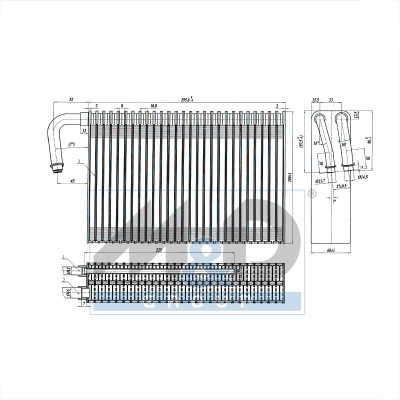 [997065] Verdampfer, Klimaanlage