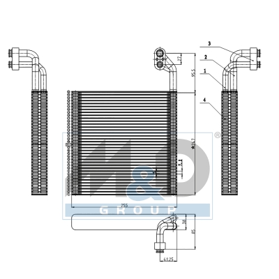 [997088] Verdampfer, Klimaanlage