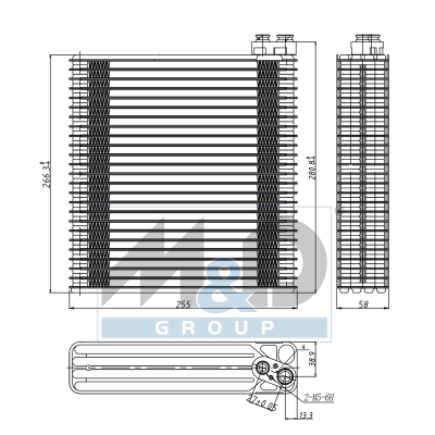 [997091] Verdampfer, Klimaanlage