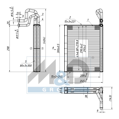 [997097] Verdampfer, Klimaanlage