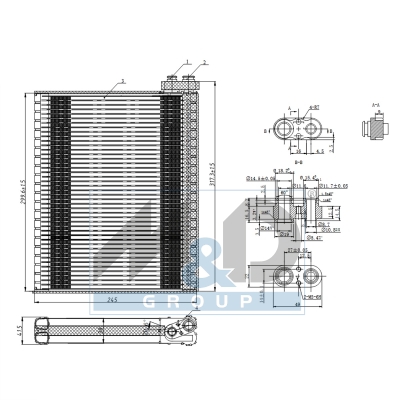 [997103] Verdampfer, Klimaanlage