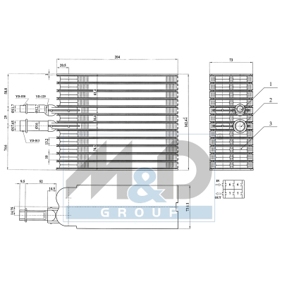 [997115] Verdampfer, Klimaanlage