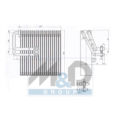 [997129] Verdampfer, Klimaanlage