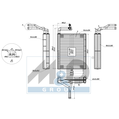 [997148] Verdampfer, Klimaanlage