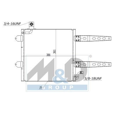 [991221] Kondensator, Klimaanlage