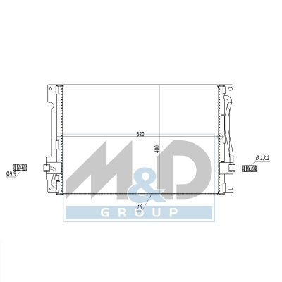 [991224] Kondensator, Klimaanlage