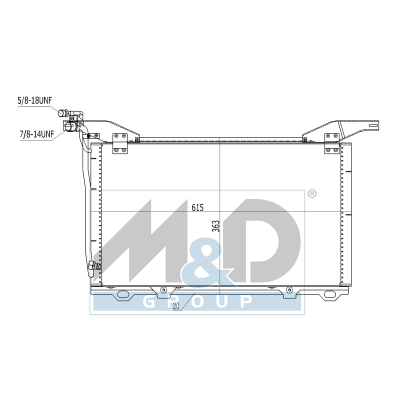 [991233] Kondensator, Klimaanlage