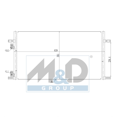 [991244] Kondensator, Klimaanlage