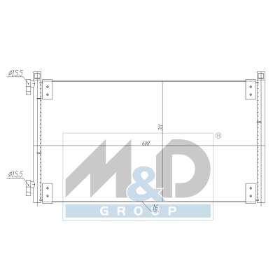 [991259] Kondensator, Klimaanlage