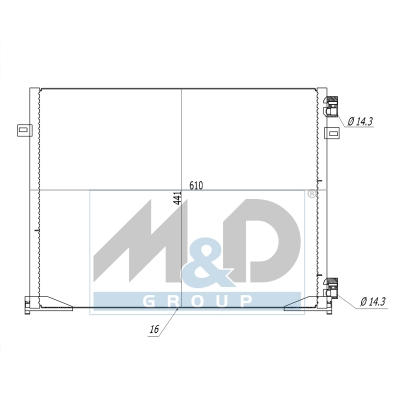 [991297] Kondensator, Klimaanlage