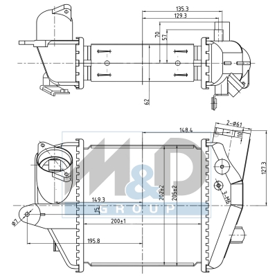 [995003] Ladeluftkühler