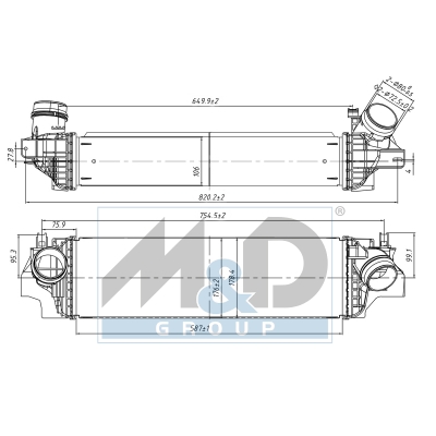 [995010] Ladeluftkühler