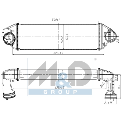 [995014] Ladeluftkühler