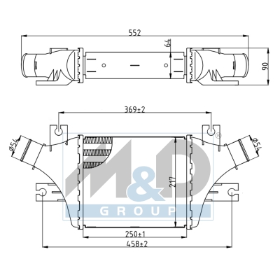 [995025] Ladeluftkühler