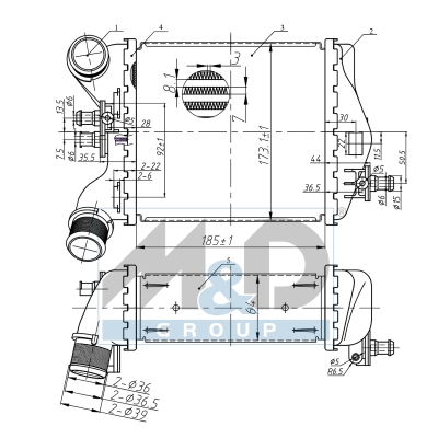[995028] Ladeluftkühler