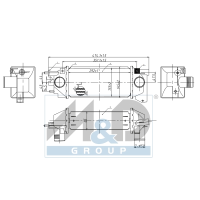 [995030] Ladeluftkühler