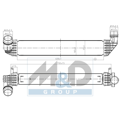 [995045] Ladeluftkühler