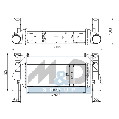 [995050] Ladeluftkühler