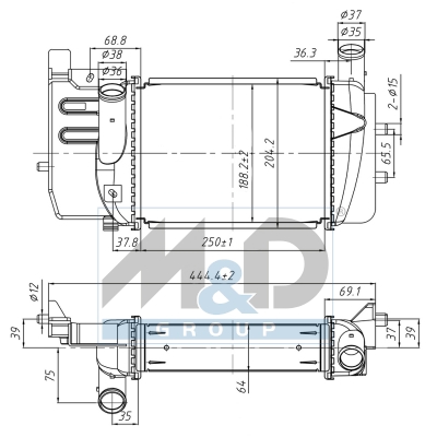 [995065] Ladeluftkühler