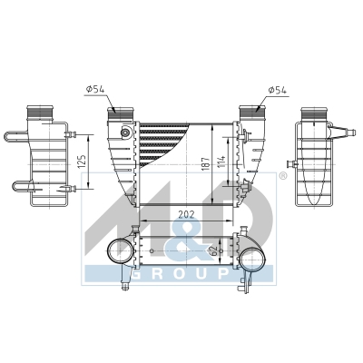 [995135] Ladeluftkühler