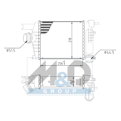 [995168] Ladeluftkühler