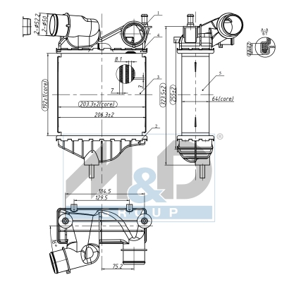 [995311] Ladeluftkühler