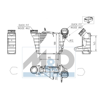[995383] Ladeluftkühler