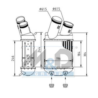 [995412] Ladeluftkühler