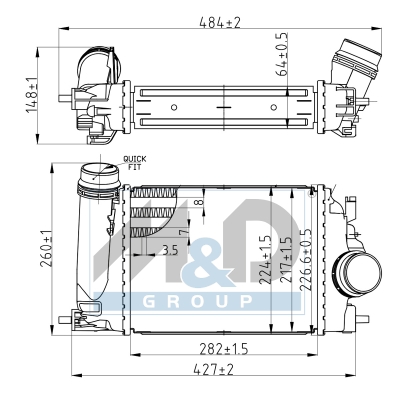 [995437] Ladeluftkühler