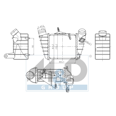 [995444] Ladeluftkühler