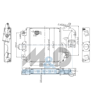 [995479] Ladeluftkühler