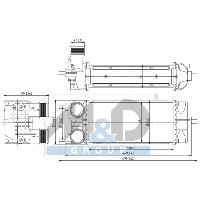 [995501] Ladeluftkühler
