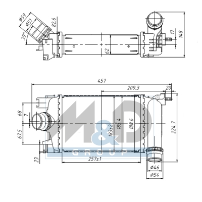 [995521] Ladeluftkühler