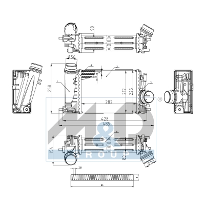 [995539] Ladeluftkühler